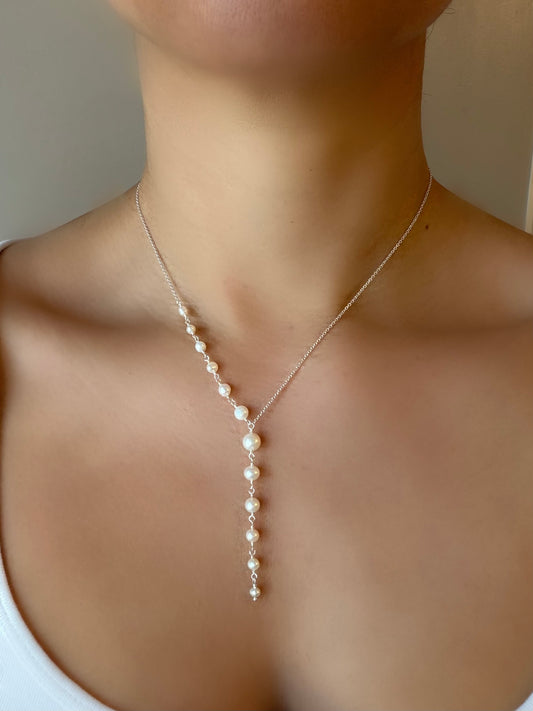 Celeste Y Drop Necklace