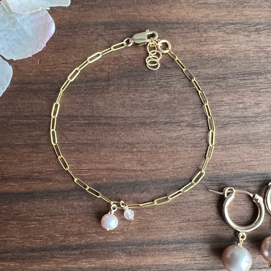 PAPER PEARL BRACELET