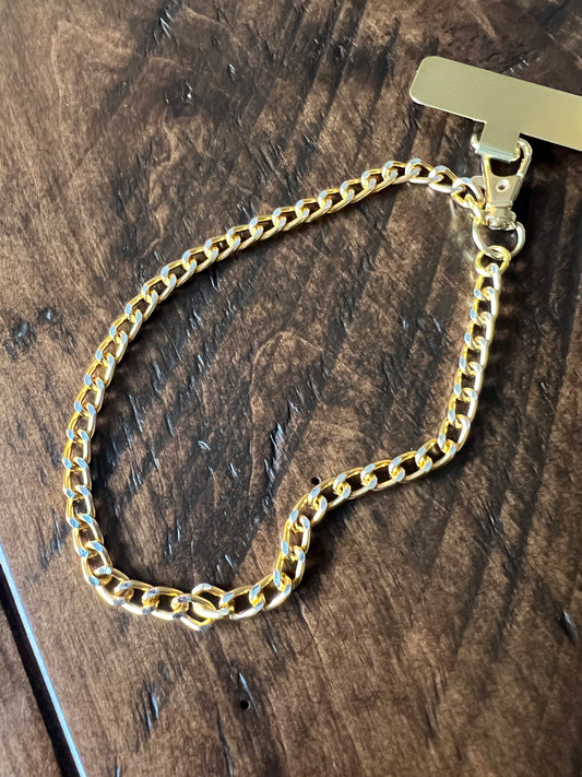 Phone wristlet - chain