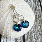 Petit Bermuda blue earrings