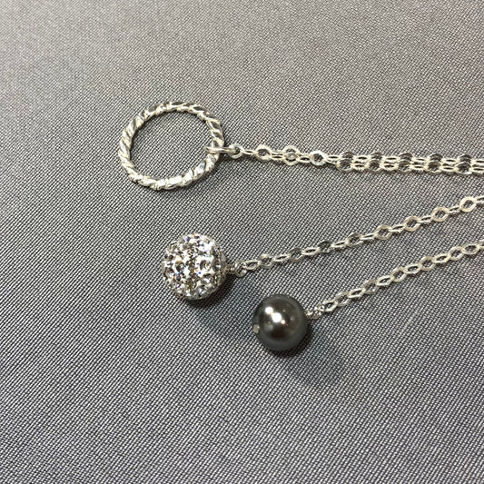 Convertible necklace - double lariat