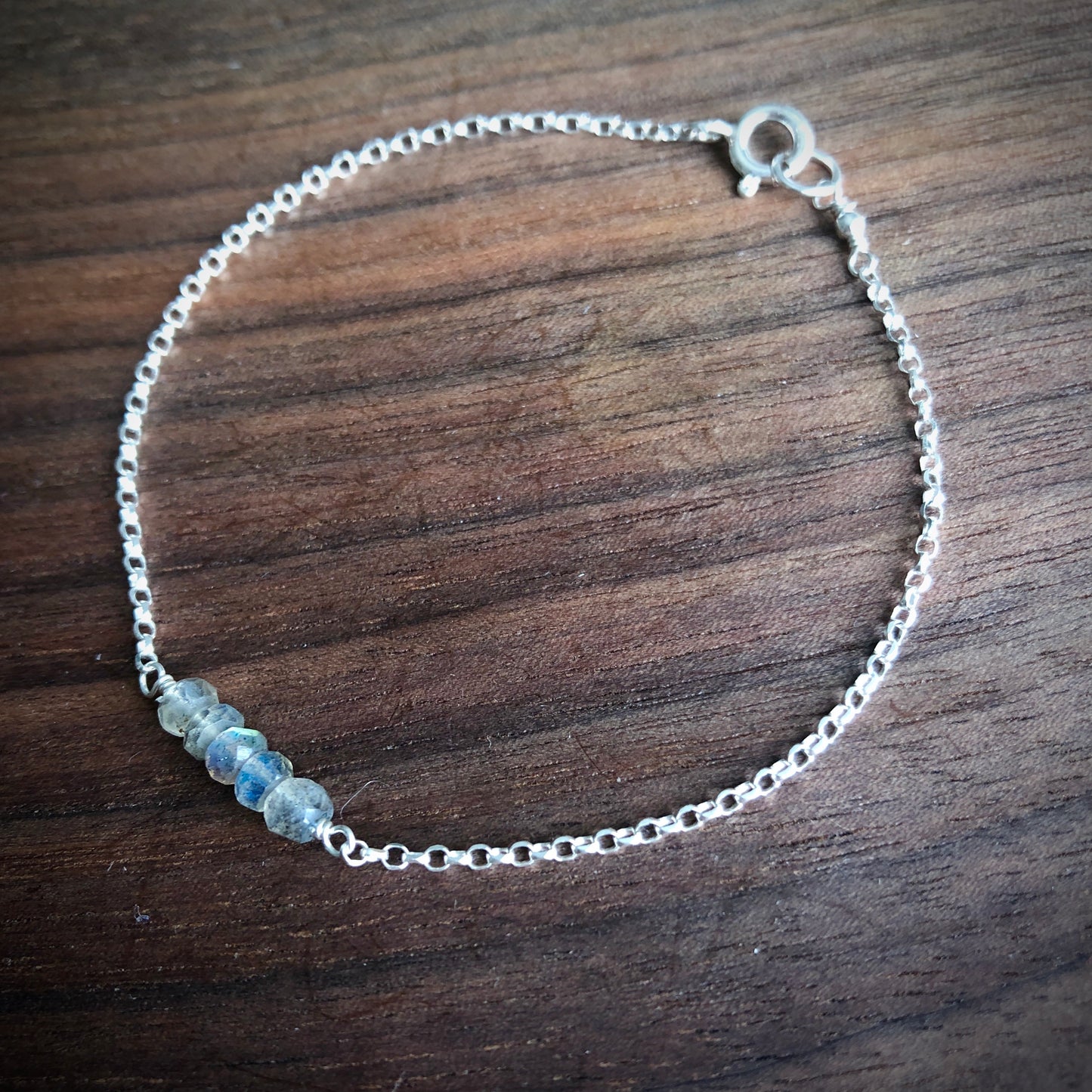 PETITE LABRADORITE BRACELET