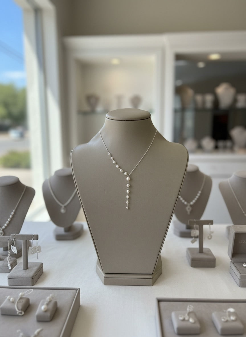 Celeste Y Drop Necklace
