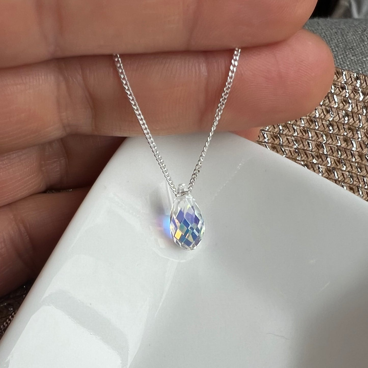 Floating Crystal Necklace