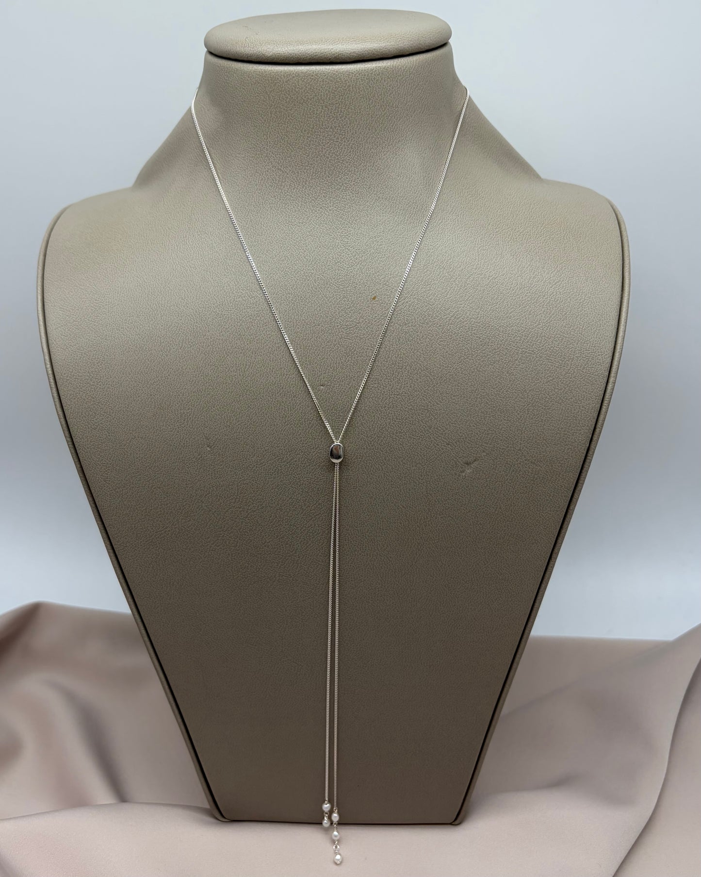 Pearl Slider Necklace