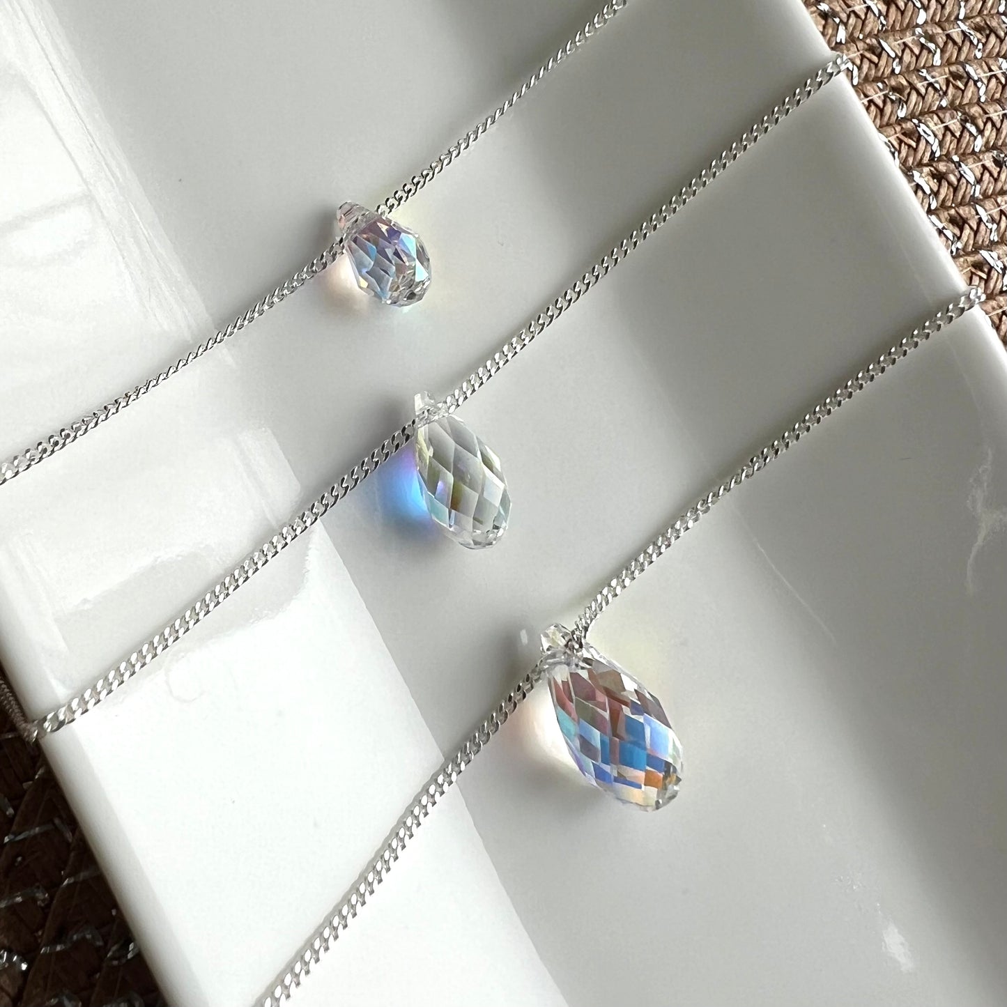 Floating Crystal Necklace