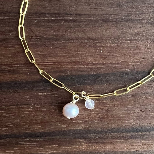 PAPER PEARL BRACELET