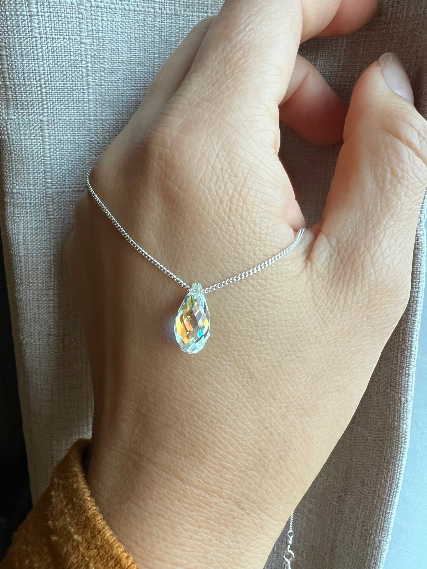 Floating Crystal Necklace