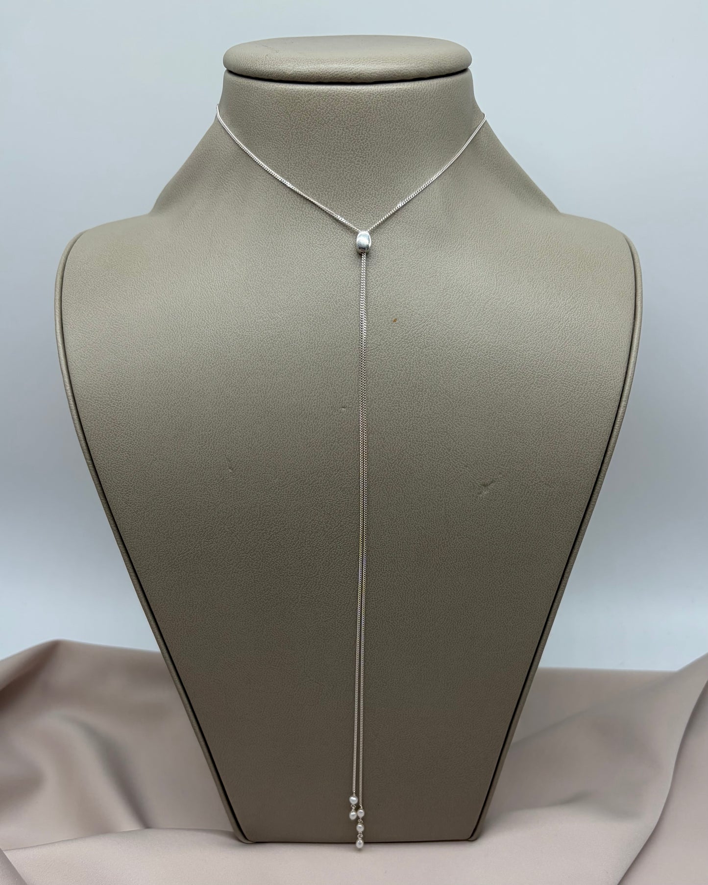 Pearl Slider Necklace