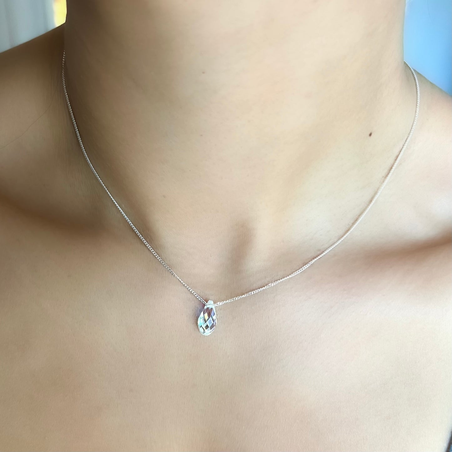 Floating Crystal Necklace