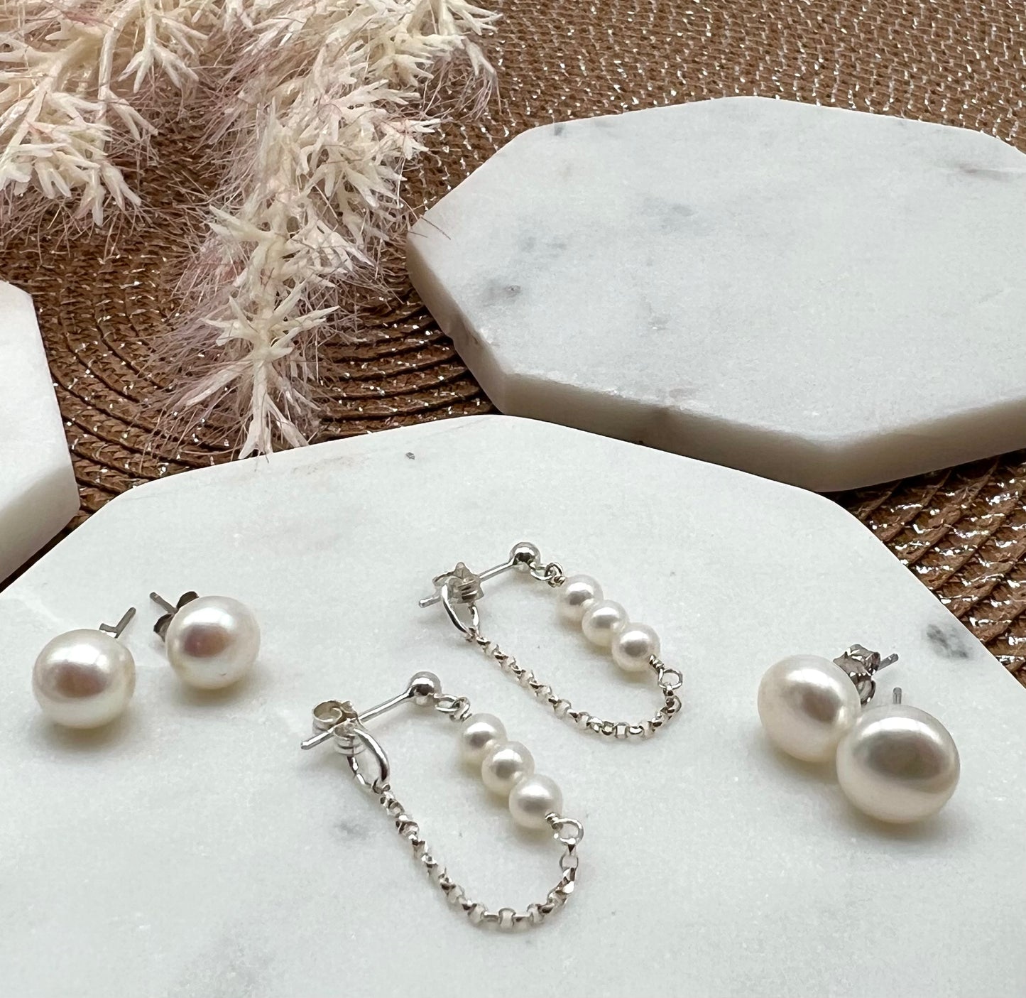 Stud pearls