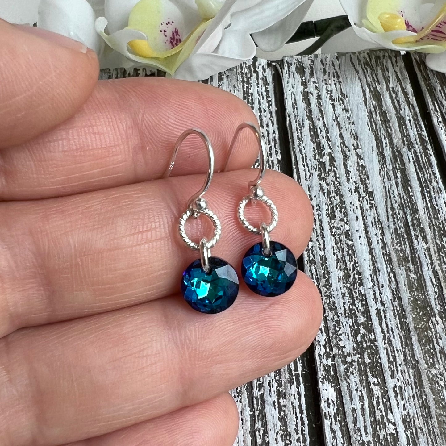 Petit Bermuda Blue Earrings