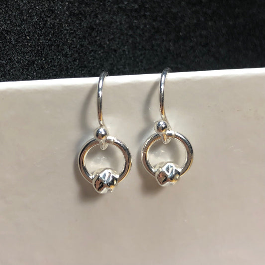 Dainty Rock Earrings