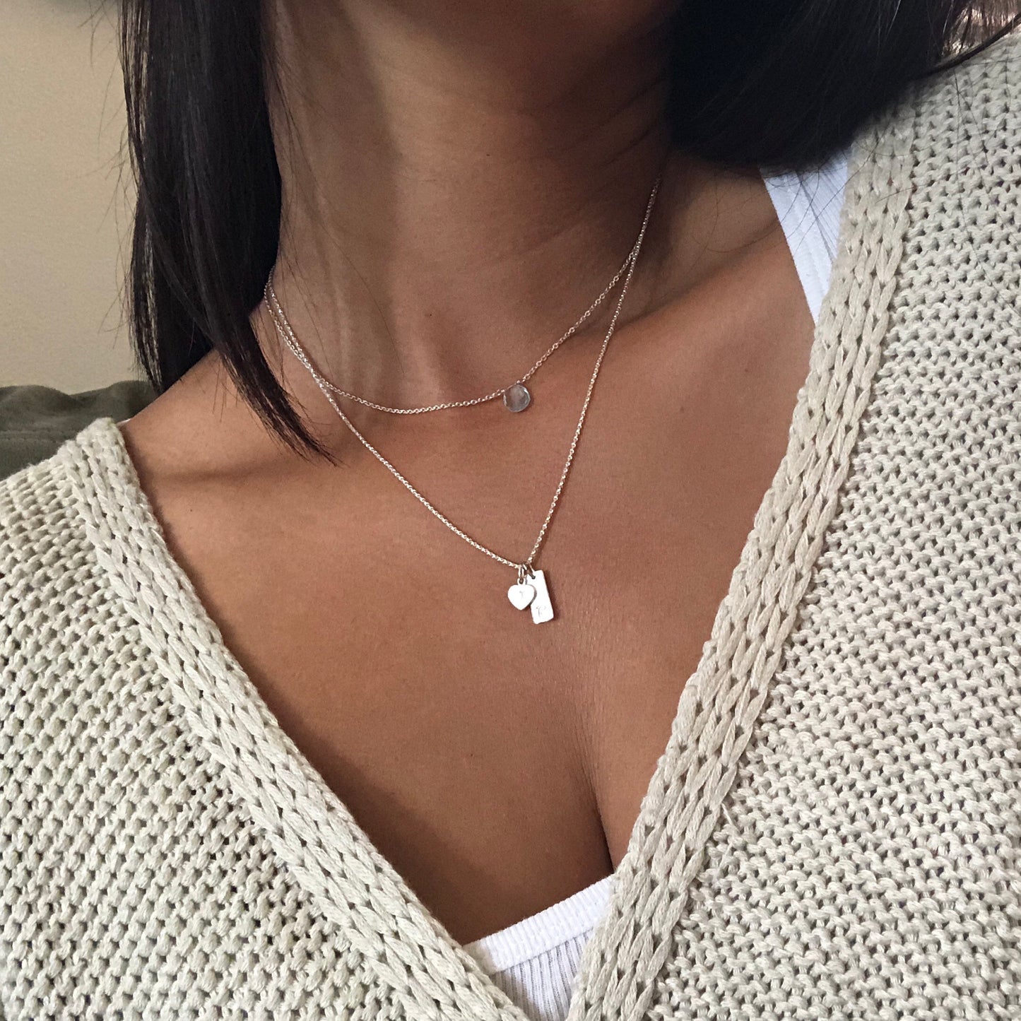 Vertical bar initial charm